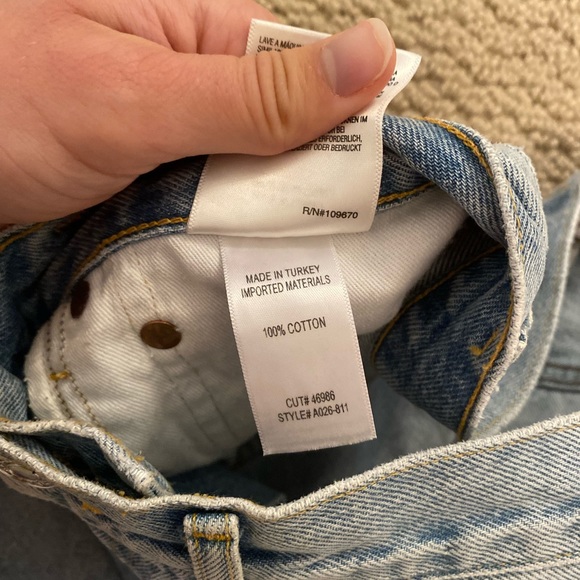 Agolde Parker Vintage Cut Off Short - Picture 6 of 6